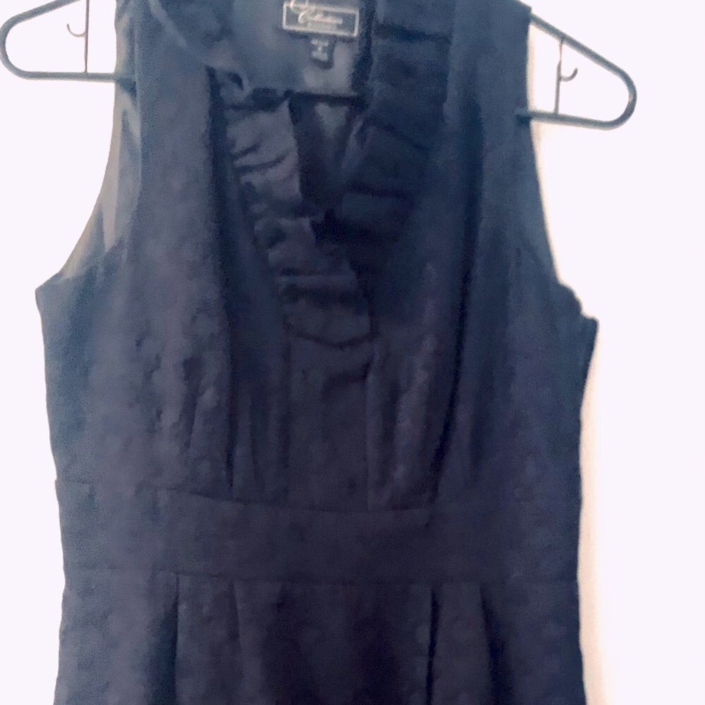 Black diamond print dress barn sz4